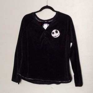 NWOT DISNEY'S NIGHTMARE BEFORE CHRISTMAS PJ Top